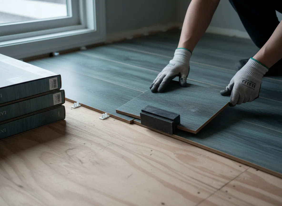 Luxury Vinyl Plank Installation company in Breckenridge, MI